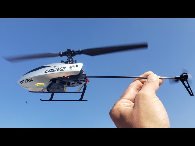 C129V2 4Ch 6G/3D RC Helicopter Unbox and Test