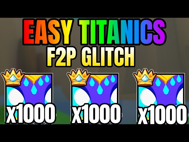 Do This OP GLITCH NOW for EASY TITANIC PETS in Pet Simulator 99 TAP HEROES PART 2 UPDATE... (Roblox)