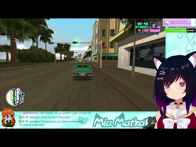 【VTuber】【Mia_S】Piątek w klubie w Malibu - Grand Theft Auto: Vice City  (=^･ω･^=)