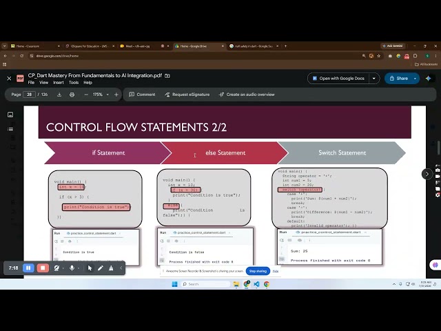 Control Flow + Loop