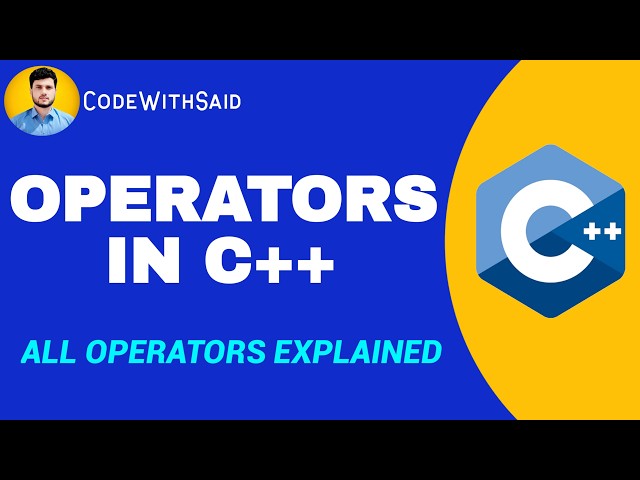 C++ Operators for Beginners and Students | C++ Operators Explained Simply | Learn Operators Easily