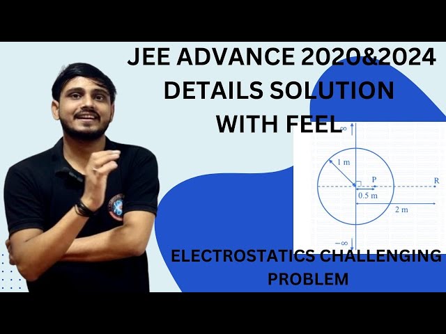 JEE Advanced 2024 & 2020: Challenging Electrostatics Problems Solved