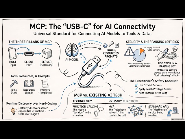 Demystifying MCP: The USB-C for AI
