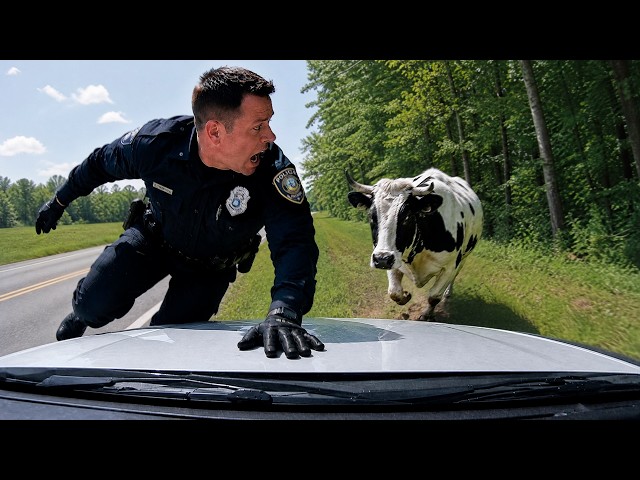 Police vs Animals | Funniest Fails Caught on Bodycam
