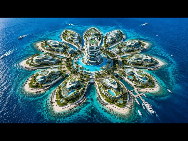 Inside China’s $25B “Ocean City”: How They Built a Mega Resort on Artificial Islands