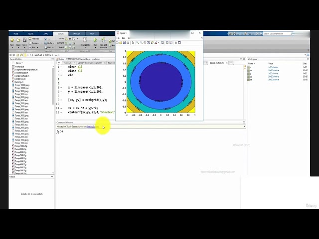 (Matlab) Course 2: 1.8   Introduction to 2D and 3D Plot
