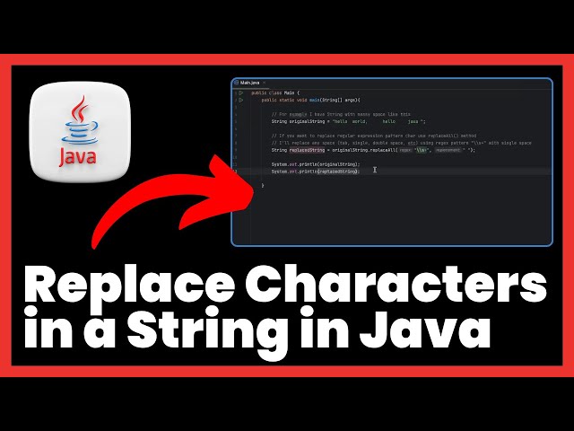 How to Replace Characters in a String in Java | FULL GUIDE