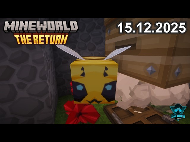 Mineworld: The Return - Stream vom 15.12.2025 [DE] 🌾 Automatische Crop- und Bonemeal-Farm