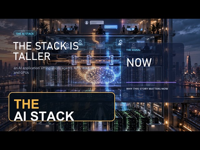 The AI Stack Explained: Apps, Agents, Models, and GPUs