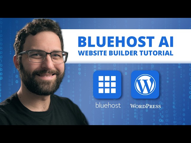 Bluehost AI Website Builder Tutorial
