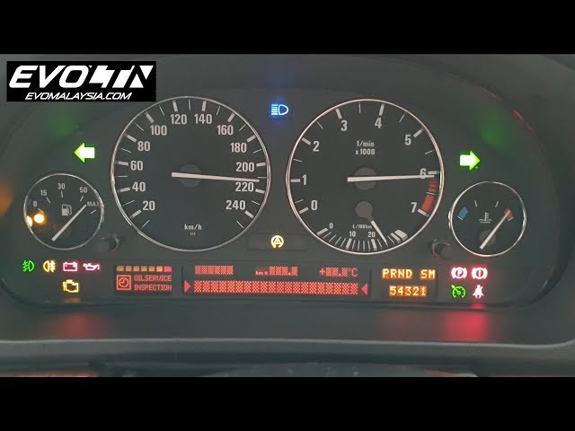 BMW E39 High OBC Hidden Menus | EvoMalaysia.com