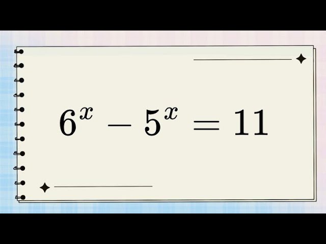 Can You Solve This Exponential Equation? | Math Olympiad Problem Solving 