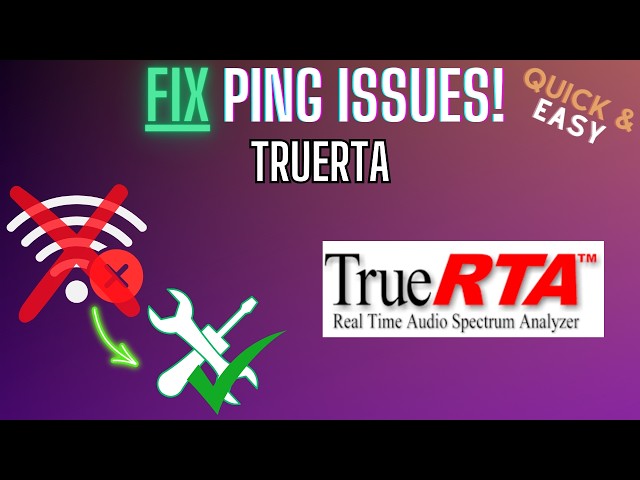TrueRTA Won't Connect? Fix Sync, Login & Network Errors (2026)