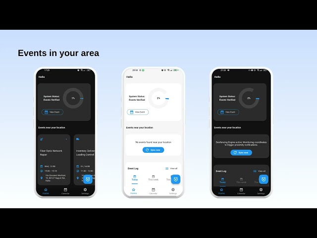 Event Tracking System — Full Stack Flutter Developer 