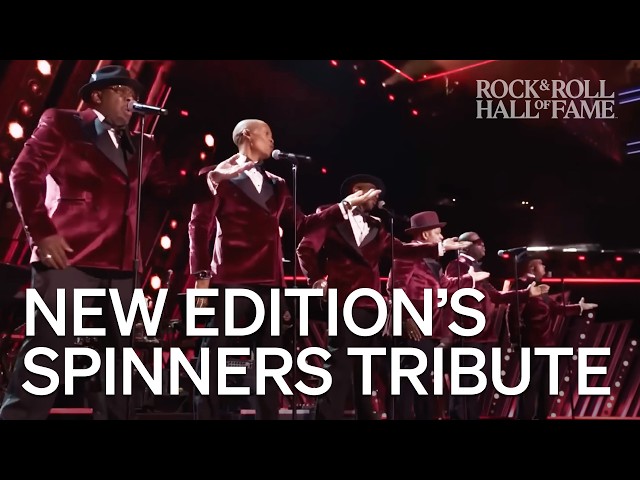 The Spinners Tribute: New Edition’s Live Performance | Rock Hall 2023 Induction