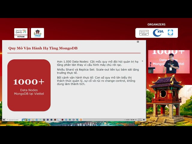 1000+ Nodes MongoDB tại Viettel: Từ Ops thủ công đến AI-Driven Operations | Phạm Thế Anh