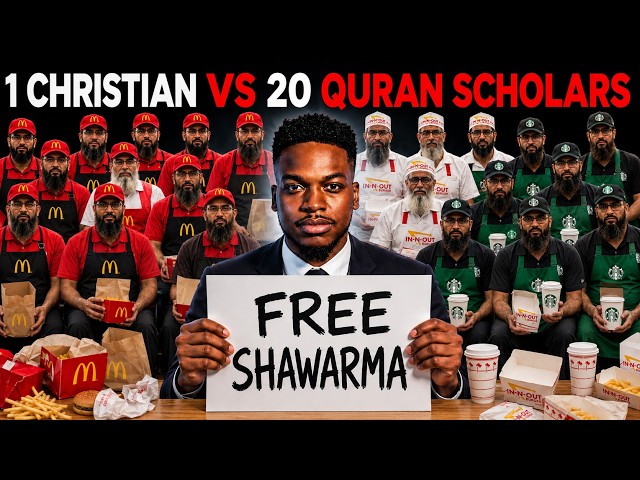 GodLogic VS 20 QURAN SCHOLARS I Found At Starbucks, McDonalds, and In N Out (LIVE DEBATES)