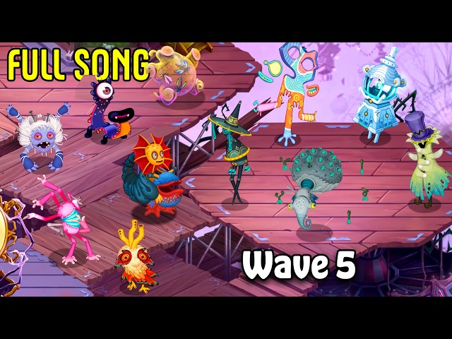 Major Paironormal Carnival + Raqsoun - Full Song Wave 5 (My Singing Monsters)