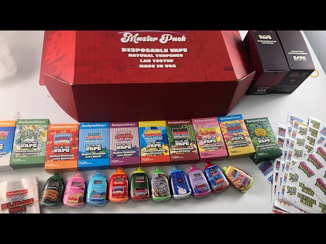 Backpackboyz 2g disposable with screen
