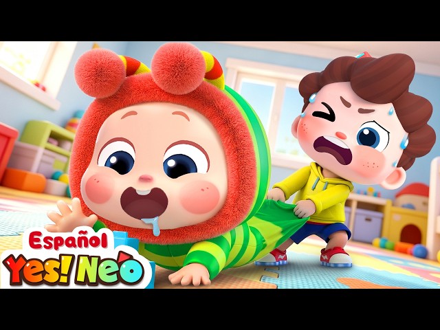 Bebé Parece una Oruguita | Yes! Neo | Canciones Infantiles | BabyBus en Español