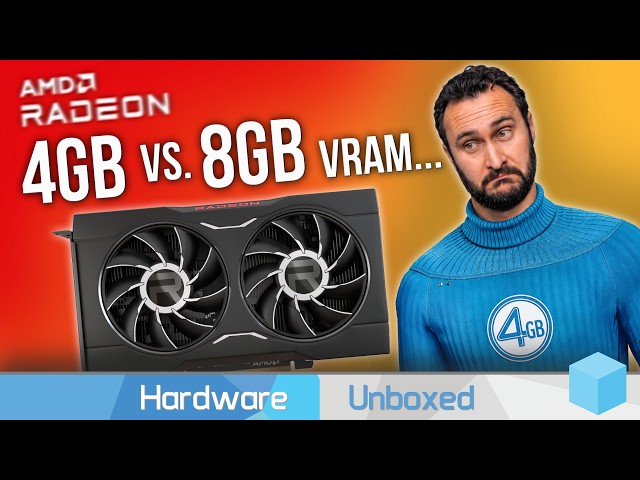 VRAM Benchmark 4GB vs. 8GB @ 1080p
