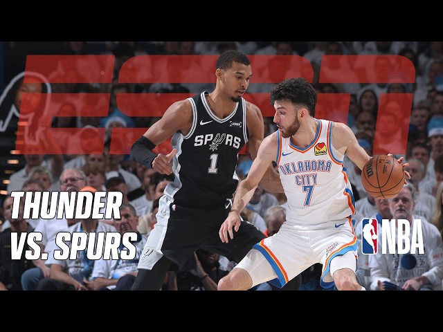 Game 5: Oklahoma City Thunder vs. San Antonio Spurs | NBA Playoffs | Extended Highlights