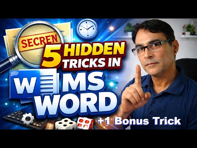 Discover hidden tricks in MS Word | MS Word Fill Series tricks | You probably don't know about them.