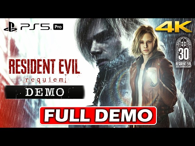 RESIDENT EVIL REQUIEM - Public DEMO Walkthrough FULL Gameplay (4K 60FPS) No Commentary | PS5 PRO HDR