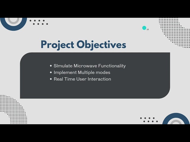 MICROCONTROLLER BASED MICROWAVE OVEN SYSTEM....PROJECT SUBMISSION PRESENTATION @EmertxeTrainings 