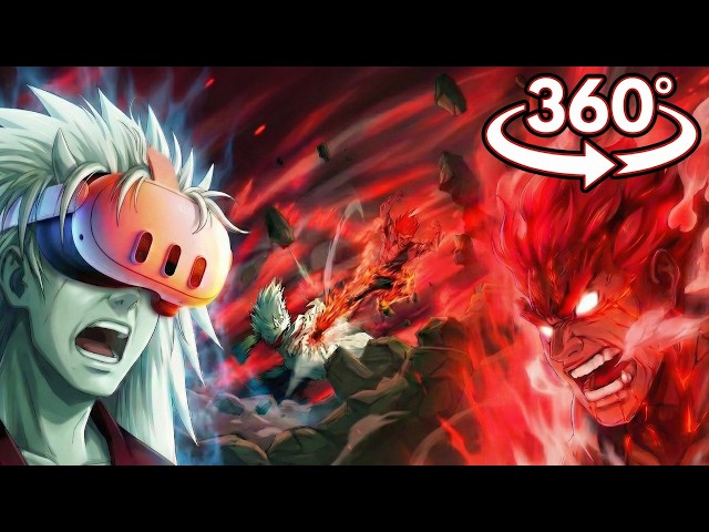 You get KICKED by Might Guy | 8K 360° VR | Naruto Shippuden POV Experience