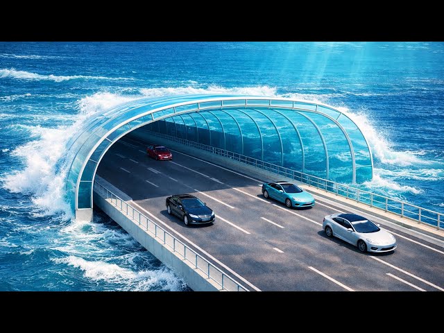 El Túnel Submarino Más Impresionante de Japón : Parece Venir de Otro Planeta
