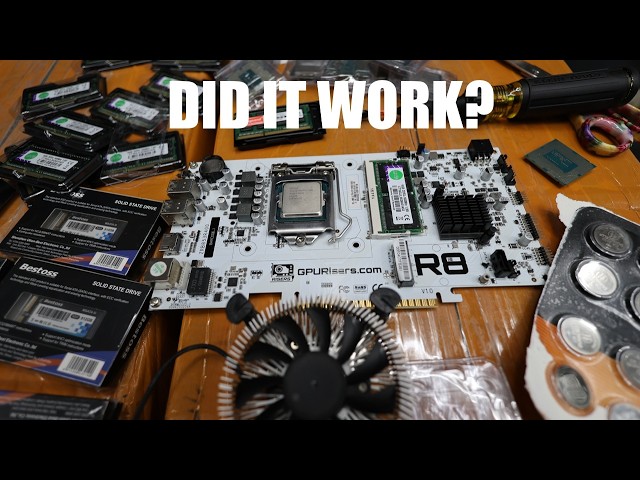 Turning Mining Rigs Into AI Machines… Costly Mistake?!