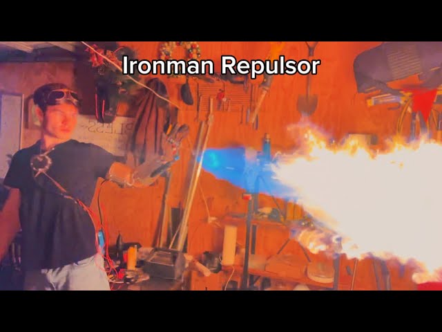 Building a Working Blasting Ironman Repulsor