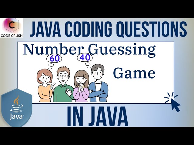 Number Guessing Game In Java | Random Class In Java | Java Coding Questions