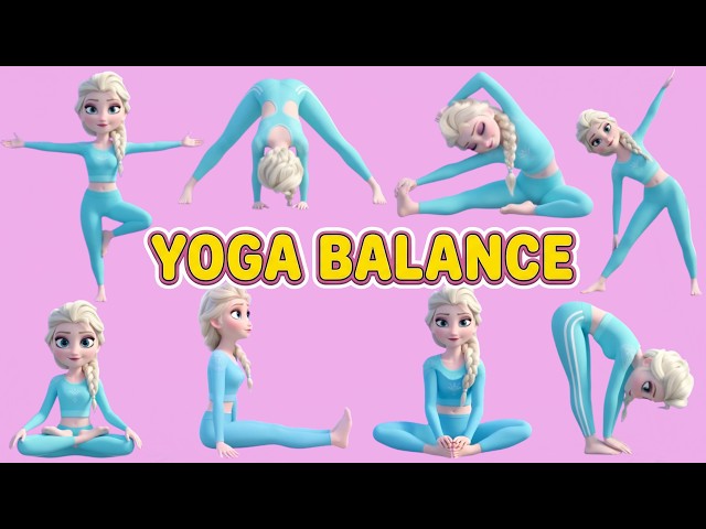 Divertida Rutina de Yoga para Niños | Equilibrio, Estiramiento y Calma 🌟