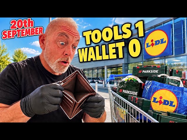 NEW Lidl Tool Drop… I Couldn’t RESIST! 😮There’s LOADS!