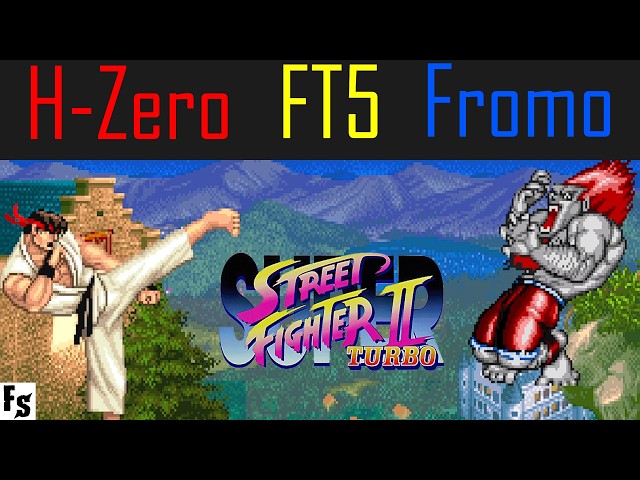 Super Street Fighter 2 Turbo - H-Zero [O.Ryu] vs Fromo [Blanka] (Fightcade FT5)