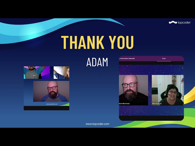 2021 Topcoder Open is a TEAM Effort!