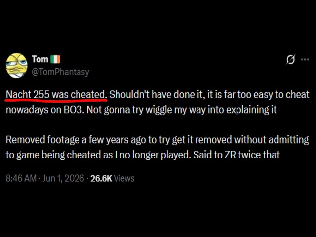 Possibly the Worst Cheating Scandal in COD Zombies History