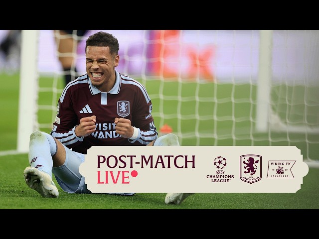 POST-MATCH LIVE | With Alan McInally and Ian Taylor | Vs Viking FK