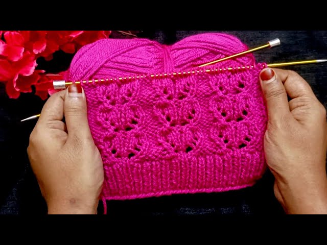 Knitting Pattern for Sweater/Cardigan/Jacket/Sweater Design || Sweater Ka Design