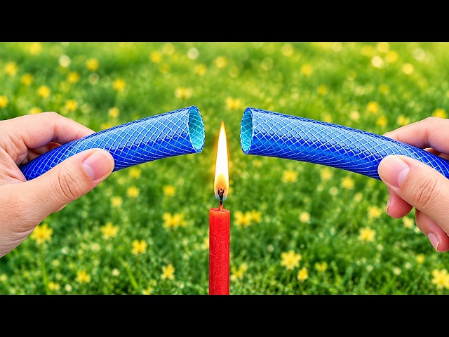 Millions of people don't know this secret! Join Two Water Pipes Extremely Securely Without Glue!