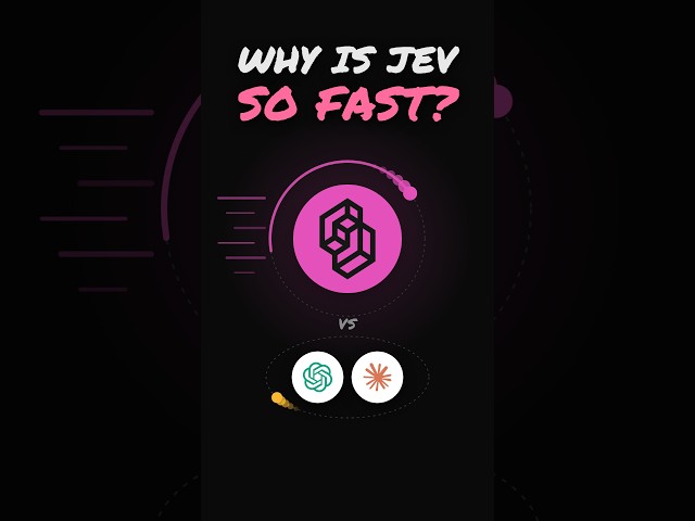 Why Jev Is 100x Faster?⚡