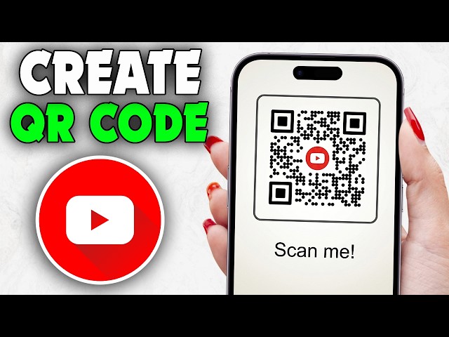 How to create qr code for youtube channel - YouTube New Update
