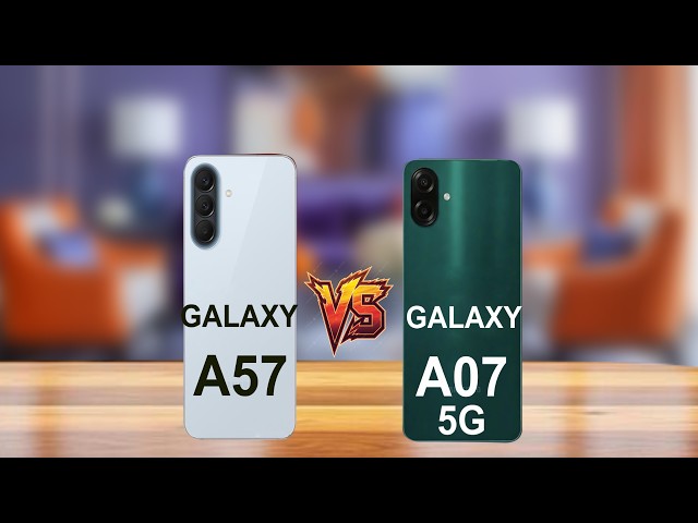SAMSUNG GALAXY A57  VS SAMSUNG GALAXY A07 5G   WHICH ONE THE BEST PHONE  US TECH