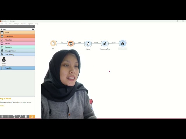 EAS "Klasifikasi Sentimen Ulasan Produk Menggunakan Algoritma Naive Bayes pada Orange Data Mining"