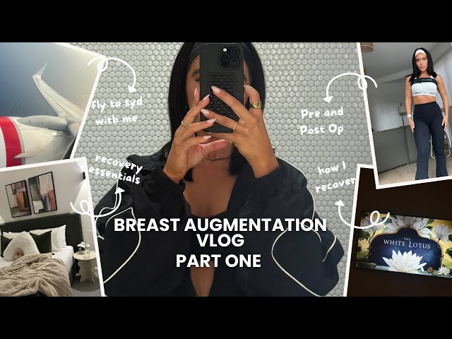 BREAST AUGMENTATION VLOG PART 1 | Implant Sizing, Pre-Op Tips, Surgery Day Prep & What to Expect 🍒