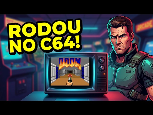 Doom for Commodore 64: an ambitious port of the classic to 1982 hardware