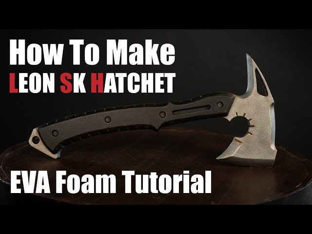 DIY Leon's Hatchet from RE9 - Detailed EVA Foam Crafting Tutorial