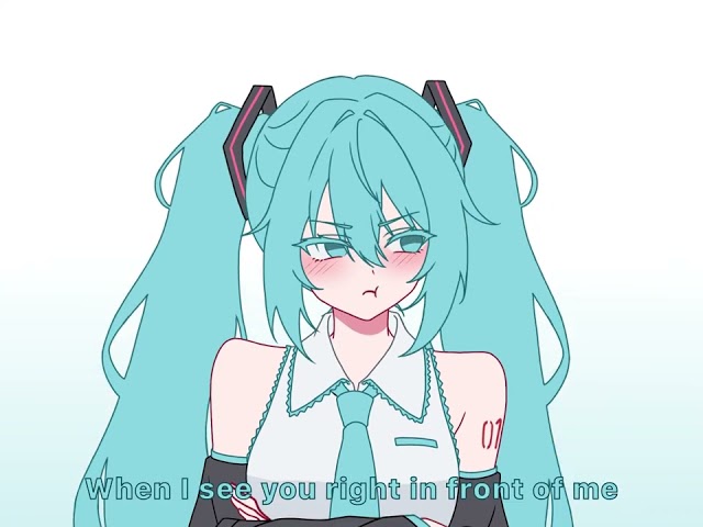 head spinning animation meme with miku and teto!